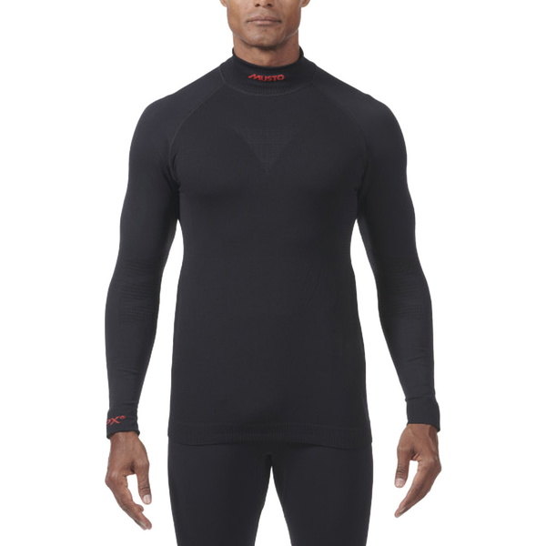 2025 Musto Mens MPX Active Baselayer Long Sleeve Top 82487 - Black